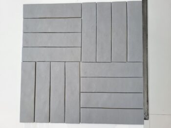 Płytki matowe cegiełki szare - Harmony RABAT GREY 6x24,6cm