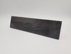 Szare, błyszczące kafelki ścienne - Cifre Jazba Anthracite Brillo 6x24,6cm. Małe płytki na ścianę do łazienki i kuchni.