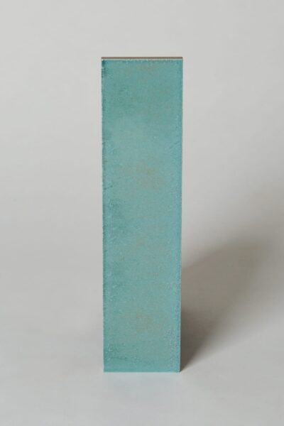 Turkusowe płytki do łazienki - Marazzi Lume Turquoise lx ma9n 6x24 cm. Płytki cegiełki, retro z błyszczącą powierzchnią od włoskiego producenta Marazzi.