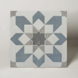 Harmony Doha Blue Flower SP 22,3x22,3 - Płytki wzorzyste, niebieski kwiat