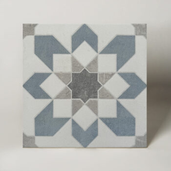 Harmony Doha Blue Flower SP 22,3x22,3 - Płytki wzorzyste, niebieski kwiat