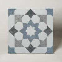 Harmony Doha Blue Star SP 22,3x22,3 - Płytki wzorzyste, niebieska gwiazda