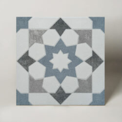Harmony Doha Blue Star SP 22,3x22,3 - Płytki wzorzyste, niebieska gwiazda