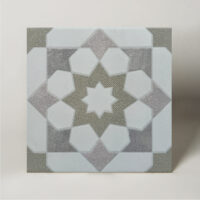 Harmony Doha Taupe Star SP 22,3x22,3 - Płytki wzorzyste, szarobrązowa gwiazda