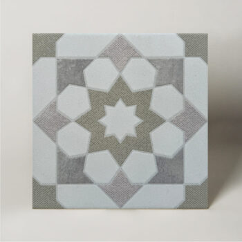 Harmony Doha Taupe Star SP 22,3x22,3 - Płytki wzorzyste, szarobrązowa gwiazda