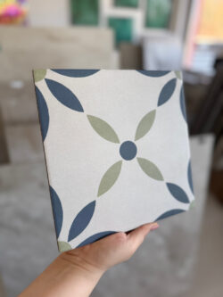 Harmony Havana White Flower 22,3X22,3