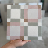 Harmony PATTERNS PINK SQUARE 22,3X22,3