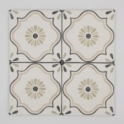 Kafelki wzór marokański - Harmony TANGER SAND FLOWER 12,3x12,3