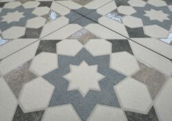 Kafelki z wzorami - Harmony Doha Blue Star SP 22,3x22,3