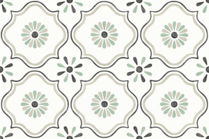 Płytki ceramiczne wzór marokański - Peronda Harmony TANGER SAND FLOWER 12,3×12,3