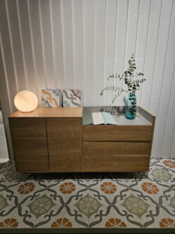 Płytki podłogowe we wzory Harmony SOROA Green 22,3X22,3