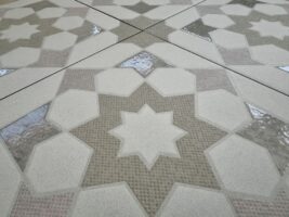 Płytki wzory orientalne - Peronda Harmony Doha Taupe Star SP 22,3x22,3cm