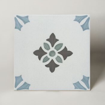 Płytki wzory - Peronda Harmony Sirocco Bloom 22,3x22,3 cm. Hiszpańskie kafelki we wzory na podłogę i ścianę do kuchni, łazienki.