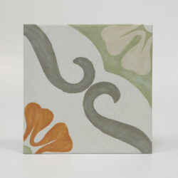 Płytki wzorzyste Harmony Soroa Green 22,3x22,3