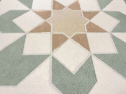 Płytki z wzorami - Harmony Doha Green Flower SP/22,3