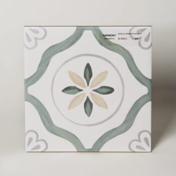Harmony SIROCCO GREEN PETALS 22,3x22,3 cm