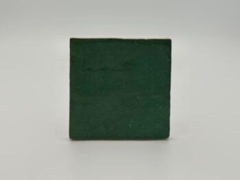 Zielone kafelki kwadratowe - Peronda Harmony Riad Green 10x10cm. Hiszpańskie, małe kafelki w kolorze zielonym w połysku.