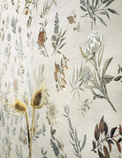 Płytki dekoracyjne do łazienki kwiaty Marca Corona Mirabilia Clorofilla 50x120