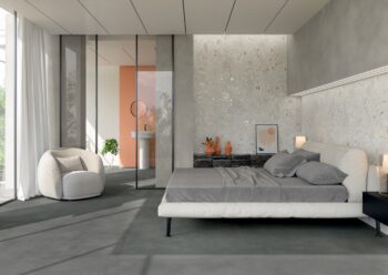 Włoskie kafelki na ścianę z motywem roślinnym Marca Corona Mirabilia Coral Jungle 50x120